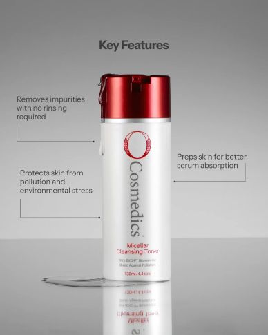 Micellar cleansing toner with key skin benefits.