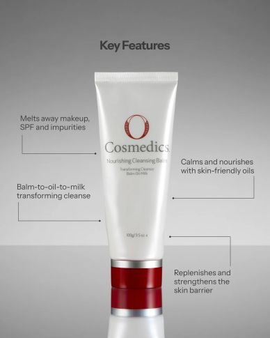 Cosmedics Nourishing Cleansing Balm with skin benefits.