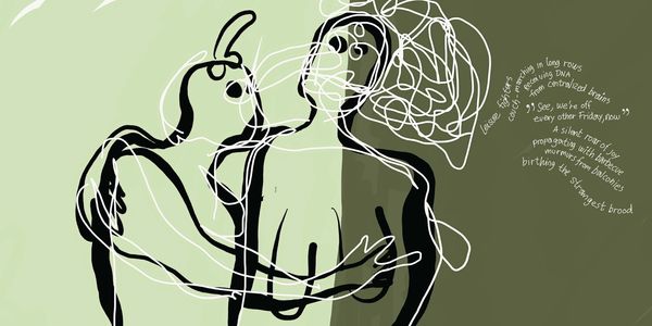 Illustration of a free thinker exploring new independence, symbolic of Wilderness State's mission