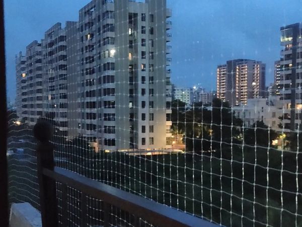 transparent bird net for balcony