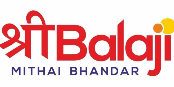 Logo of Shri Balaji Mithai Bhandar.