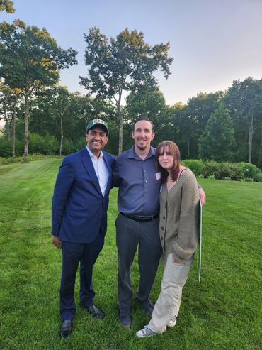 My daughter getting to meet Congressman Ro Khanna for the first time.
