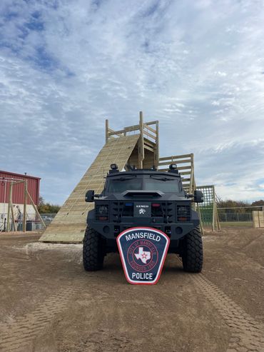 Mansfield Police SWAT Tactical Vehicle