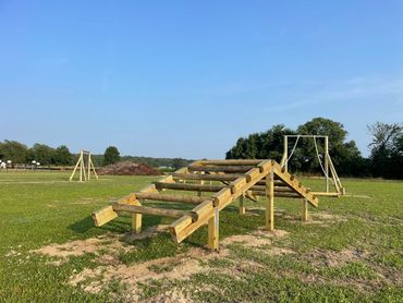 Low Weaver - 6" diameter 8' wide logs, 24" - 54" high