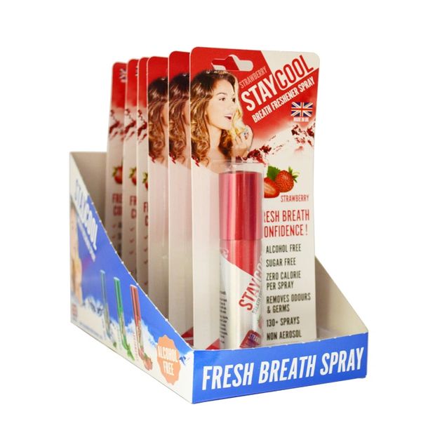 Stay cool breath freshner in strawberry flavour