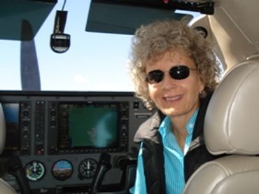 female flight instructor