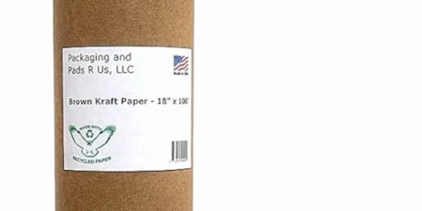 Coreless Kraft paper packing rolls
