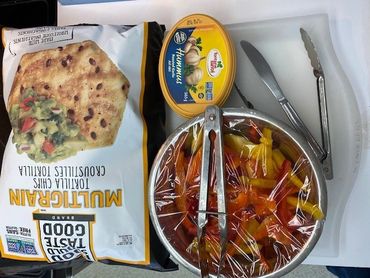 chips humus and peppers at expanding imaginations child care and daycare