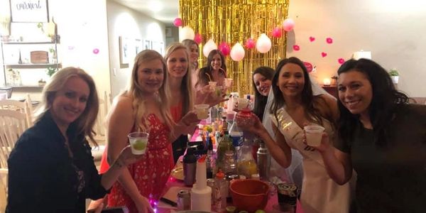 Fun bachelorette mixology party with a fun music playlist & several fun games.