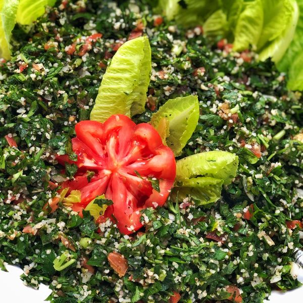 soup with herbs