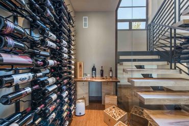 modern wine room
