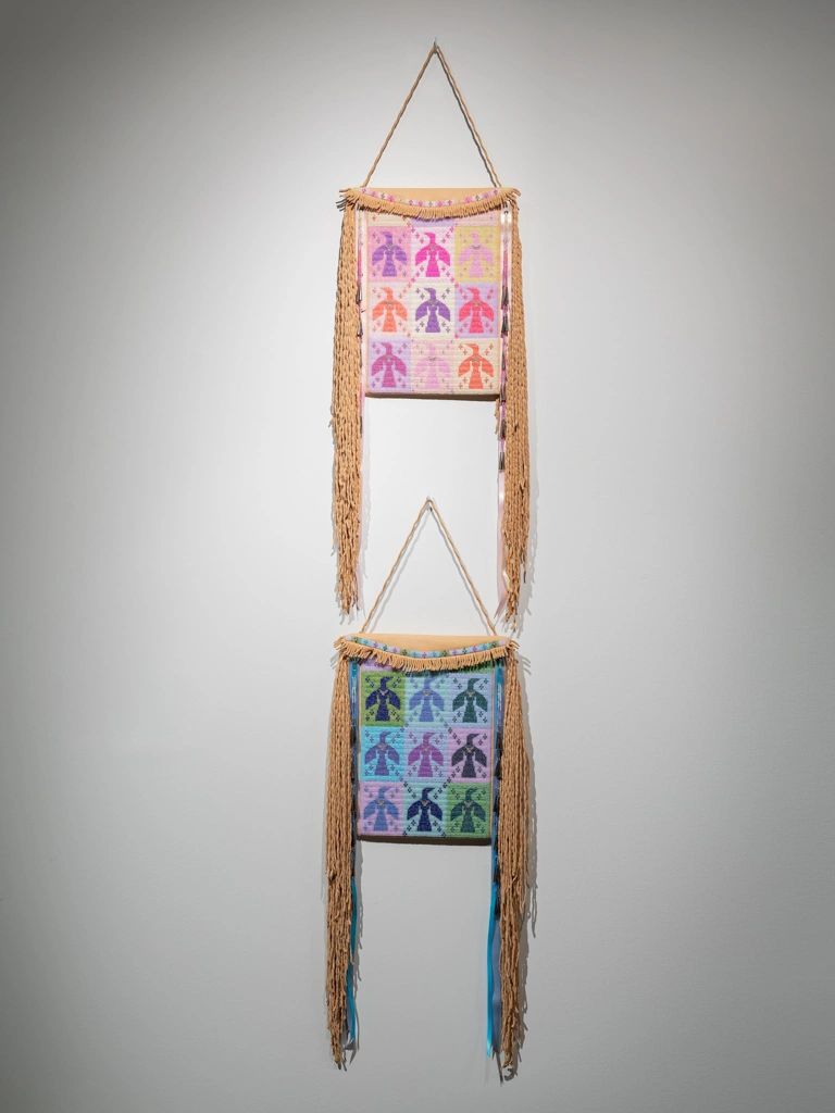 dispatch cases, thunderbird, beadwork, sharon rose kootenay, sharon cherweniuk, Alberta metis artist