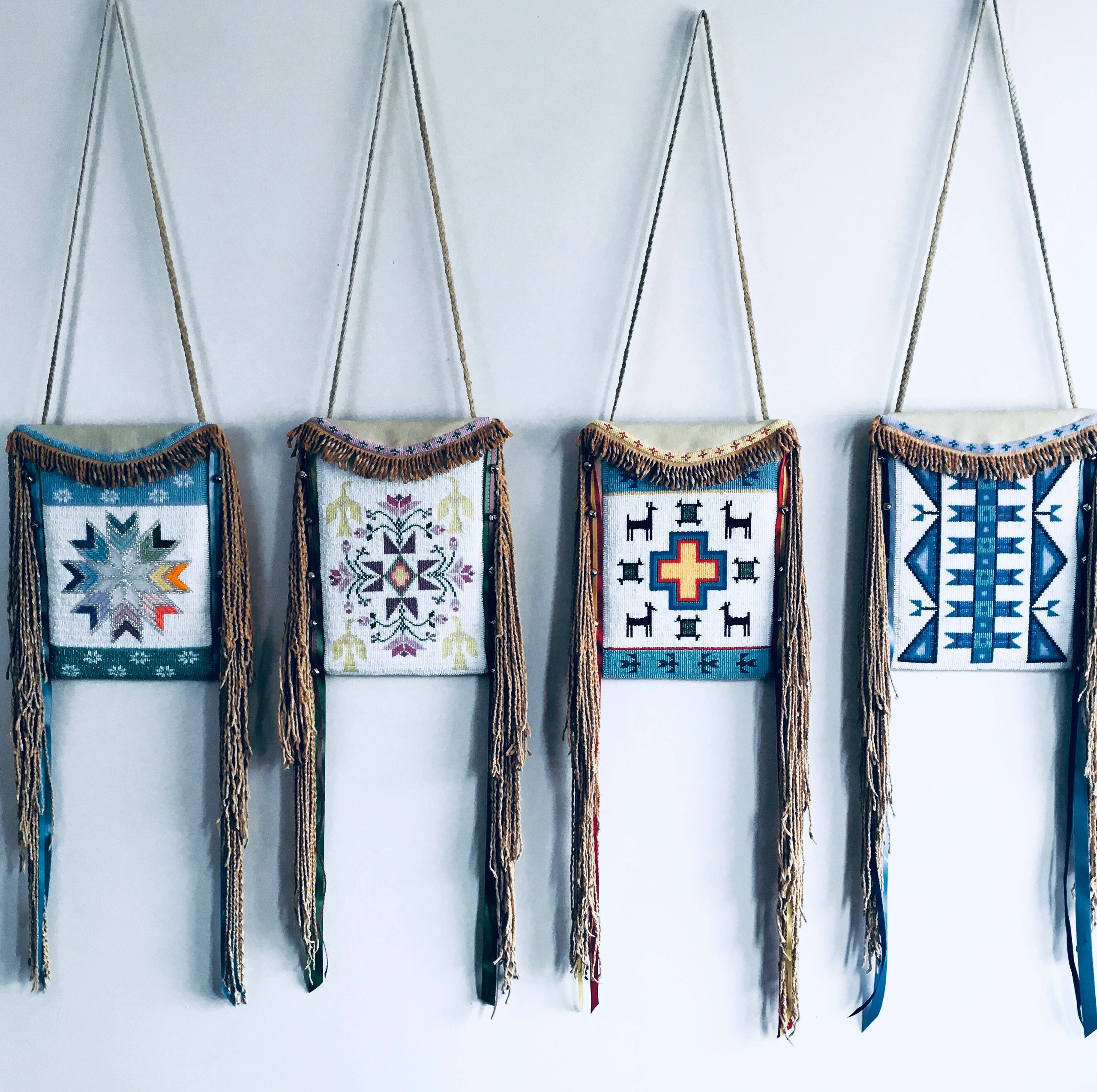 dispatch cases, beadwork, medicine wheel, sharon rose kootenay, sharon cherweniuk, metis artist