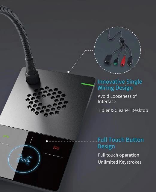 Brand New Digital Window 2 way communication  Intercom from TOA! N-XC65 
	• Ideal for Reception