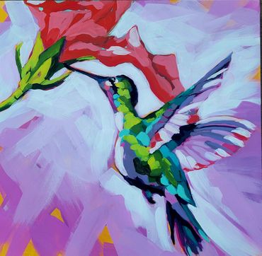 12X12X2 on cradled wood