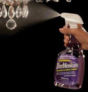 Chandelier Cleaner Spray On - Drip Off