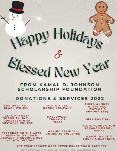 KDJSF Donations & Services 2022