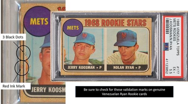 Jerry Koosman and Nolan Ryan cards 