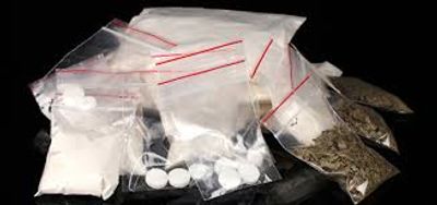 Heroin, Methamphetamine (Meth), Cocaine, Opiates, Pills, Marijuana