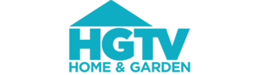 Logo for Home and Garden TV Which featured Dino Rachiele and Rachiele Custom Sinks