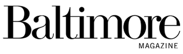 Logo for Baltimore Magazine that features a story on Rachiele Custom Sinks