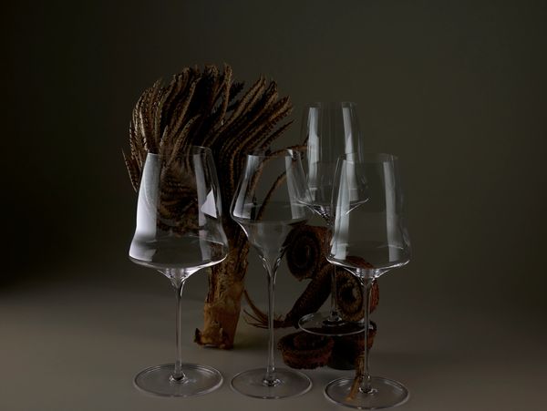 The Josephine luxury wine glass collection by JOSEPHINENHÜTTE designed by Kurt Zalto