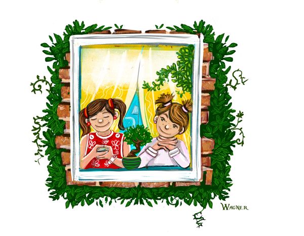 Für das Buch „Geschwisterbuch“ Kathrin Giese