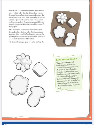 Für Franzis Verlag/ Geo Line Experementierkästen für junge Forscher:innen " Adventskalender "Kristal