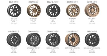 Bully KM708
Bully OL KM717
Canyon KM719
Carnage KM547
Chase KM548