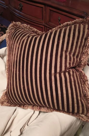 Designer luxury down filled pillows