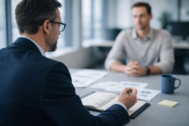 Échange de travail autour de documents, illustration de l’analyse des pratiques.