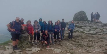 Old Man of Coniston. 21 7 24. Led by Andy. 10 miles. Amazing walk. 13 of us, great turn out for HG w