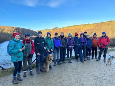 Digley Reservoir 16 12 23. Gary & Doris lead a great walk ( as always!). 8.5miles. 1000ft ascent. Ve