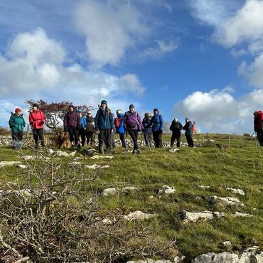 Graianrhyd N Wales 1 11 23. Lead by Colin & Tony. Sun, showers & mud. Lots of mud. But a great walk