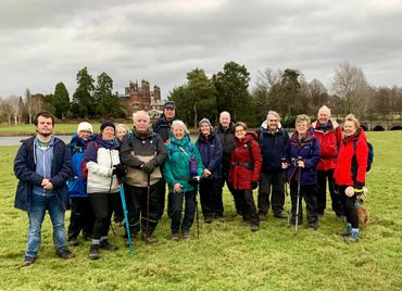 Lovely club wslk yesterday from Redesmere. 15 of us enjoyed an 11.5 mile walk around the old quarrie
