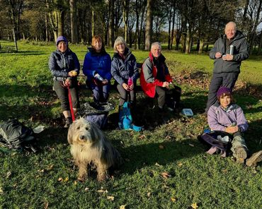 Wednesday walk around Tatton Park led by Phil and Yvonne, about 9 miles.