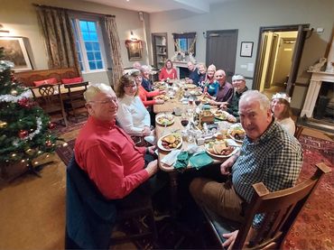 Some photos from today's Christmas walk and dinner - 8.5miles from Sizergh Castle to Park Moss, Brig