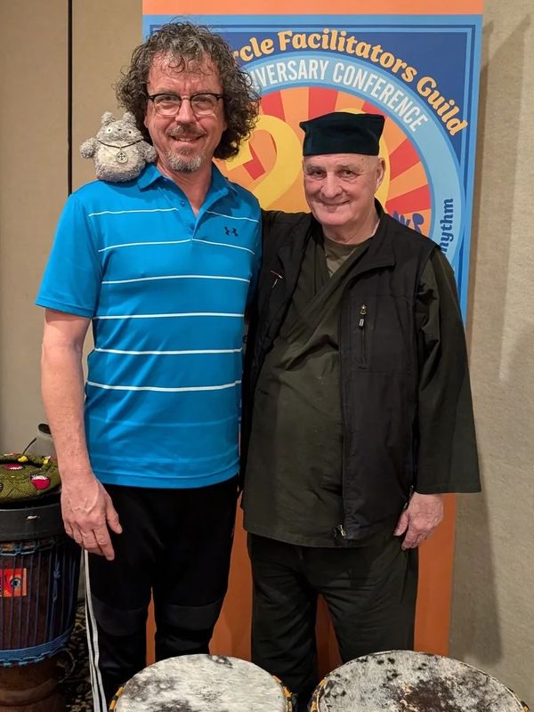 Ken with Arthur Hull after 2-Day Master Class.