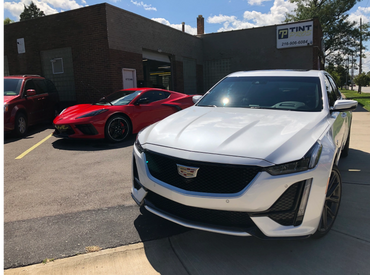 Cadillac and Corvette with 3m window tint
