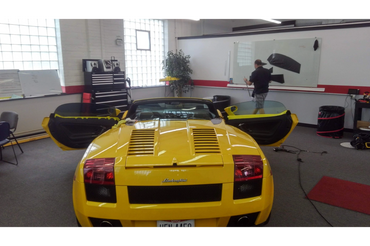 Lamborghini with 3m 20% window tint