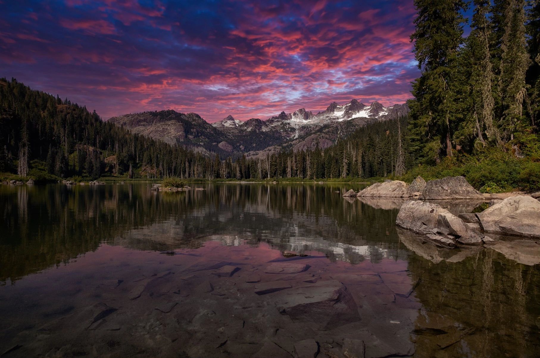 Peet Lake Sunrise.