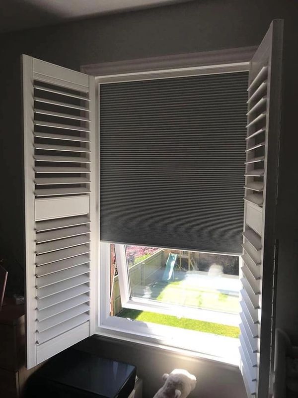 chorley shutters with black out blinds