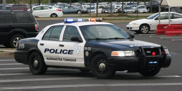 Warminster Township Police Department Ford Crown Victoria 74-25