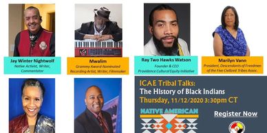 AT&T Intertribal Council lined up an awesome panel for a discussion on the History of Black Indians