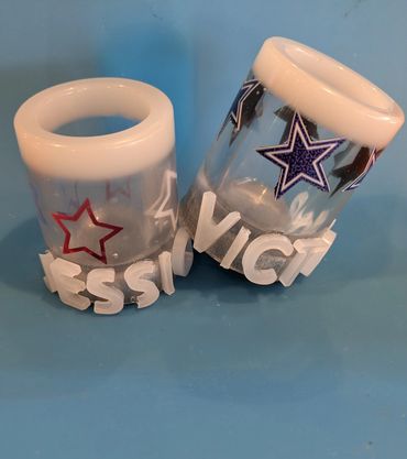 Shot glasses for your bachelor or bachelorette parties, or just to say thanks to a friend.