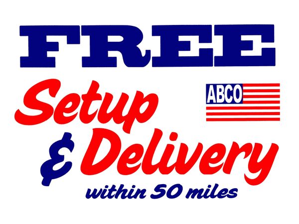 Free Setup and Delivery withing 50 miles  – American Barn Co