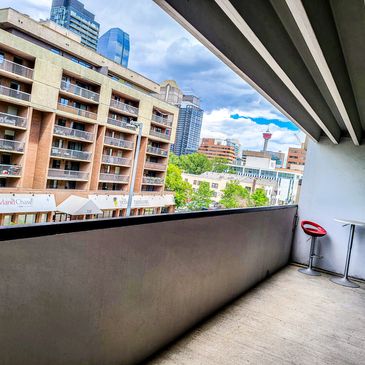 view of Calgary tower