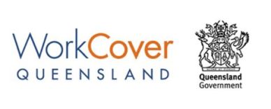 WorkCover Queensland logo with Queensland Government emblem.
