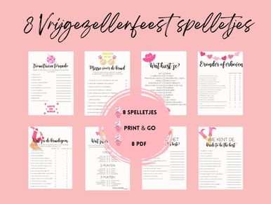 Vrijgezellenfeestje voor vrouwen leuke spelletjes