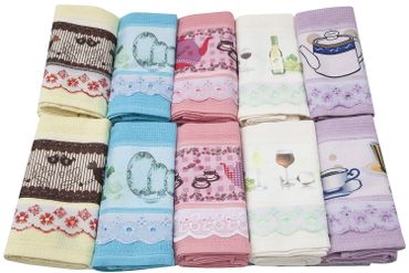 PANOS DE PRATO COM RENDA